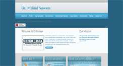 Desktop Screenshot of drmilindsawant.com